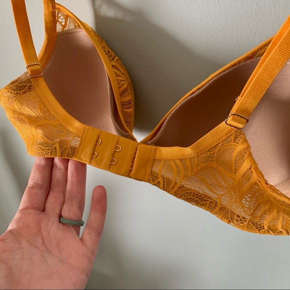 ❗️Sold❗️HOST PICK • ThirdLove • Lace Demi Bra • Sunflower - Picture 6 of 11
